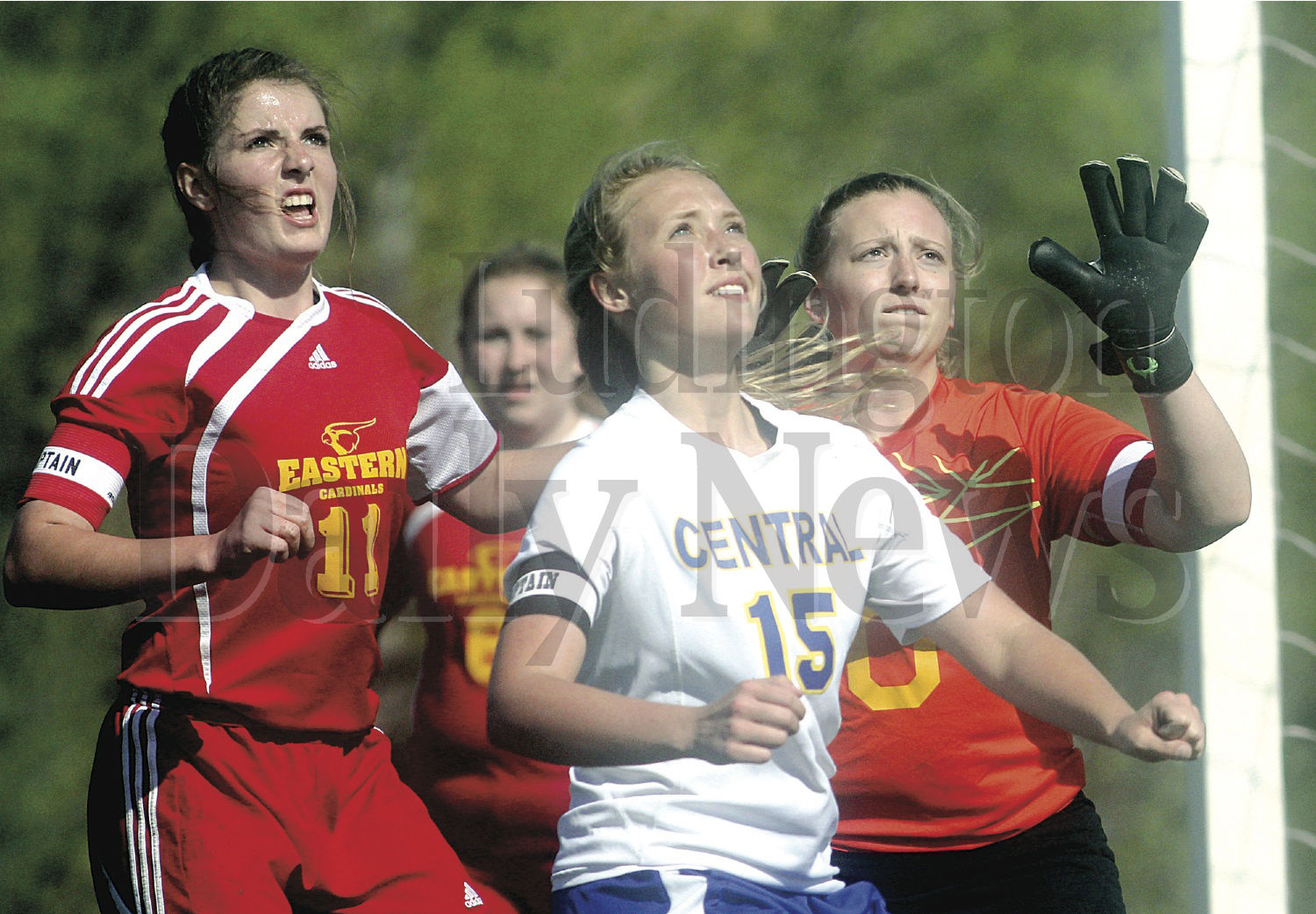 Mason County Eastern at Mason County Central girls soccer